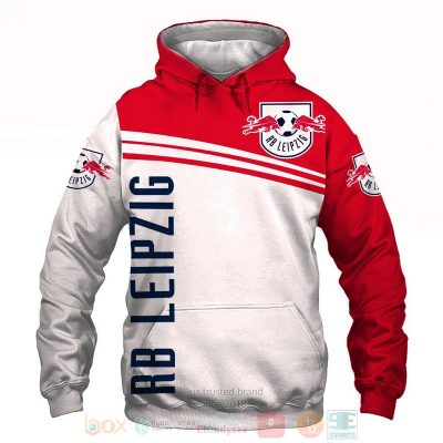RB Leipzig White Red Pullover Hoodie