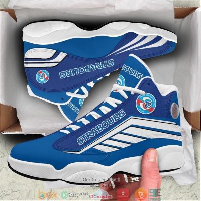 RC Strasbourg Alsace Blue Air Jordan 13 Shoes