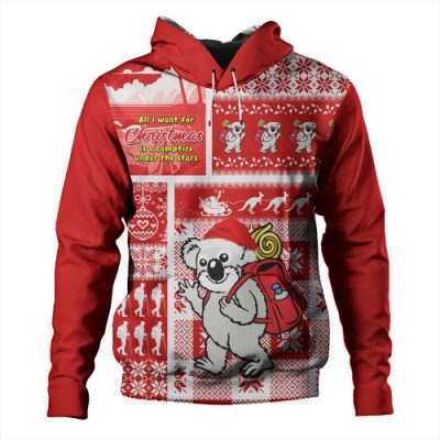 Australia Hoodie Koala Wonderland Christmas