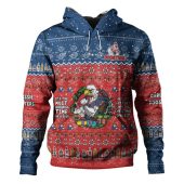 Sydney Roosters Christmas Custom Hoodie - Chrissie Spirit Hoodie