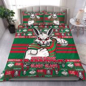 South Sydney Rabbitohs Bedding Set Champion?s Pride Comic Style