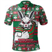 South Sydney Rabbitohs Polo Shirt Champion?s Pride Comic Style