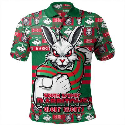 South Sydney Rabbitohs Polo Shirt Champion?s Pride Comic Style