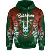 South Sydney Rabbitohs Hoodie - South Sydney Rabbitohs Aboriginal Inspired Hoodie