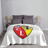 RC Lens White Fleece Blanket