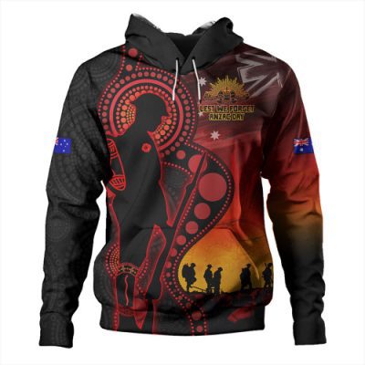 Australia Hoodie ANZAC Day Guardian Of The Dawn