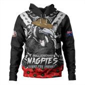 Collingwood Hoodie Ripped Legacy Of The Game The ANZAC Spirit Lives On