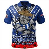 North Melbourne Polo Shirt Ripped Legacy Of The Game The ANZAC Spirit Lives On