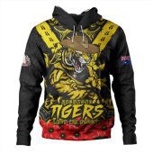 Richmond Hoodie Ripped Legacy Of The Game The ANZAC Spirit Lives On