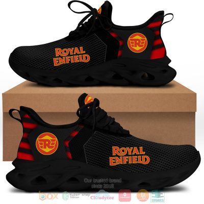 Royal Enfield Black Max Soul Shoes