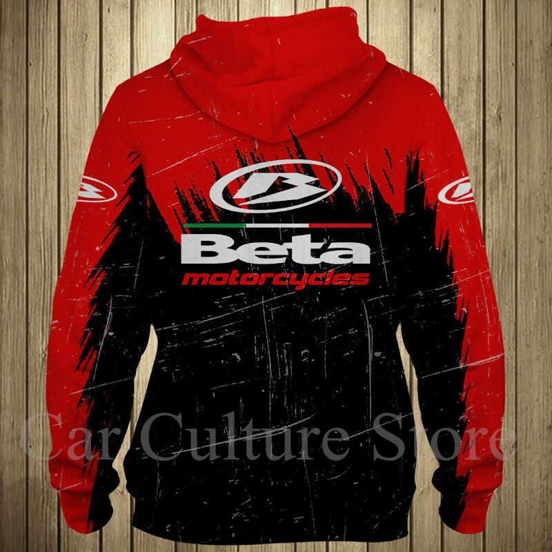 Beta Motorcycles Skull Pullover Hoodie Beta Motorcycles Skull Pullover Hoodie