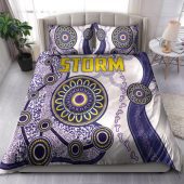 Melbourne Storm Bedding Set - Custom Super Melbourne Storm Bedding Set