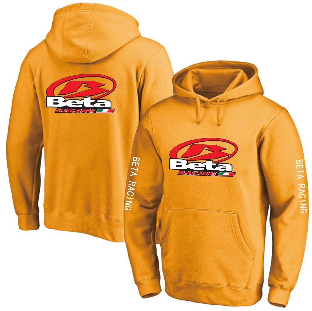 Beta Motorcycles Yellow Pullover Hoodie Beta Motorcycles Yellow Pullover Hoodie