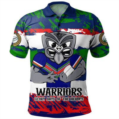 New Zealand Warriors Sport Polo Shirt - Theme Song