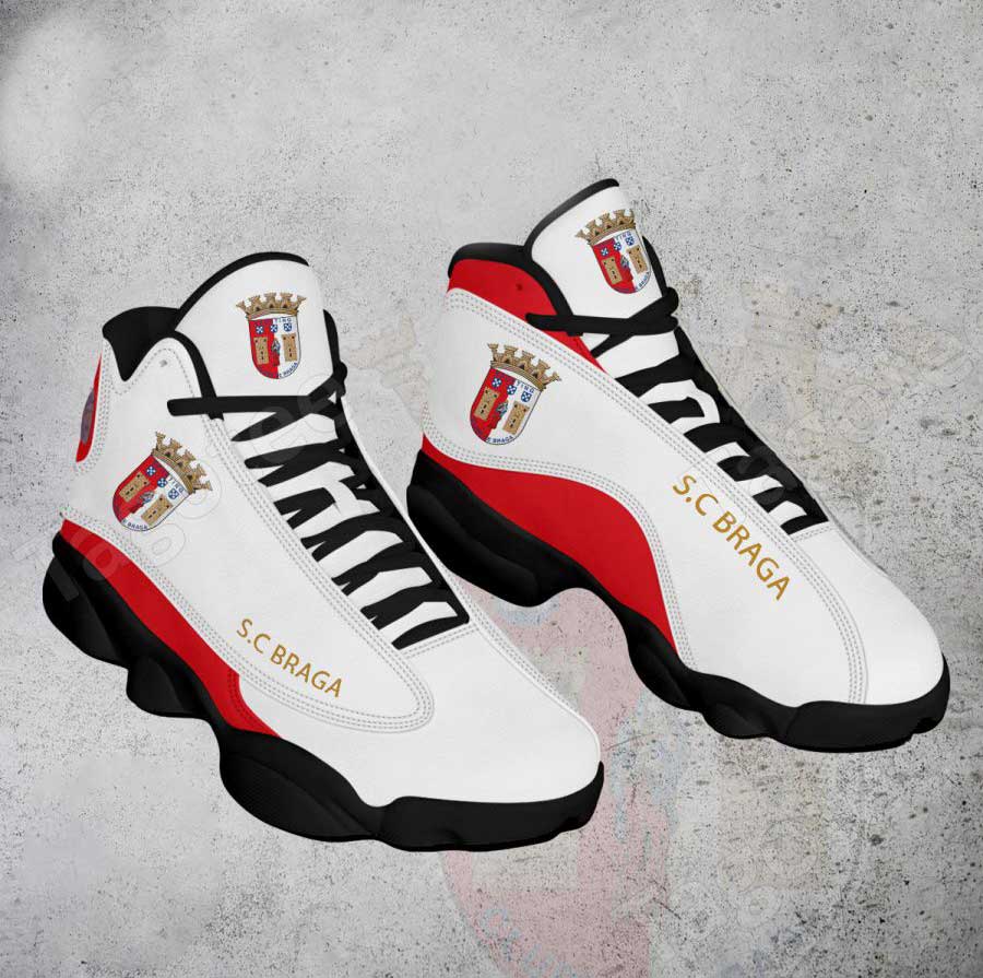 SC Braga White Red Air Jordan 13 Shoes SC Braga White Red Air Jordan 13 Shoes