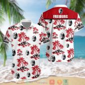 SC Freiburg Coconut Tree Hawaiian Shirt
