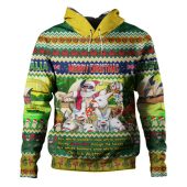 Australia Christmas Custom Hoodie - Six White Boomers Hoodie