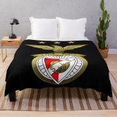 SL Benfica Black Fleece Blanket