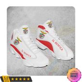 SL Benfica White Red Air Jordan 13 Shoes