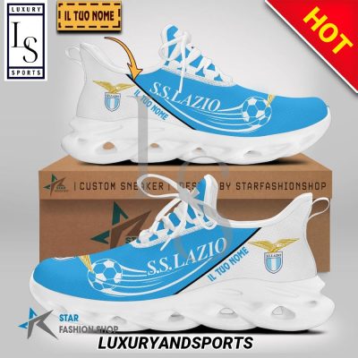 SS Lazio Custom Name Blue Max Soul Shoes