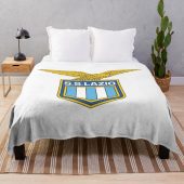 SS Lazio White Fleece Blanket