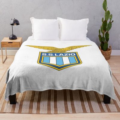 SS Lazio White Fleece Blanket