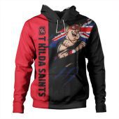 St Kilda Hoodie Burning Passion Of Power Scratch Style