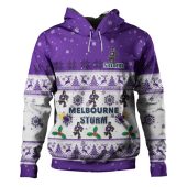 Melbourne Storm Christmas Custom Hoodie - Special Ugly Christmas Hoodie