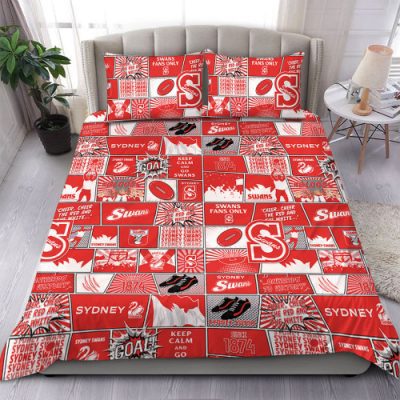 Sydney Swans Bedding Set Legacy Of The Pride Comic Style