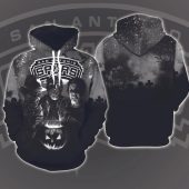 NBA San Antonio Spurs Halloween Night Pullover Hoodie