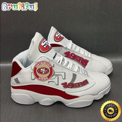 San Francisco 49Ers Nfl Ver 1 Air Jordan 13 Sneaker