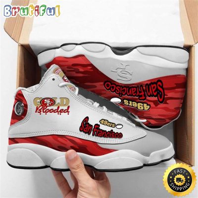 San Francisco 49Ers Nfl Ver 8 Air Jordan 13 Sneaker