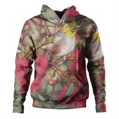 Australia Silvereye Hoodie - Silvereye and Gum Blossom Hoodie