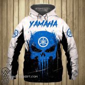 Yamaha Motorcycles Skull Pullover Hoodie V2
