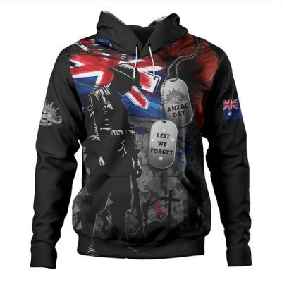 Australia Hoodie Tribute To The Brave Anzac Day