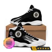 Spezia Calcio Black White Style Air Jordan 13 Shoes