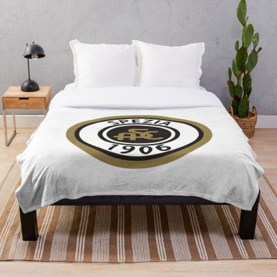 Spezia Calcio White Fleece Blanket