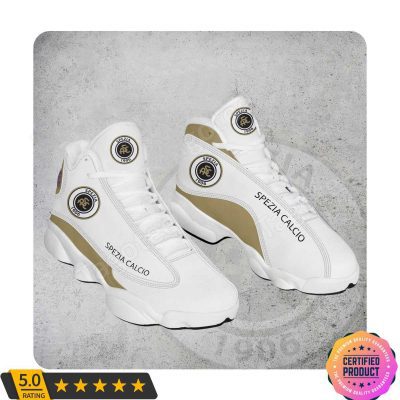 Spezia Calcio White Logo Air Jordan 13 Shoes