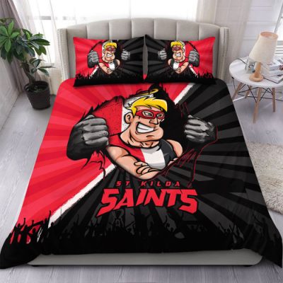 St Kilda Bedding Set Breaking Through Fan Design