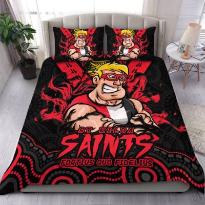 St Kilda Bedding Set Ripped Legacy Of The Game