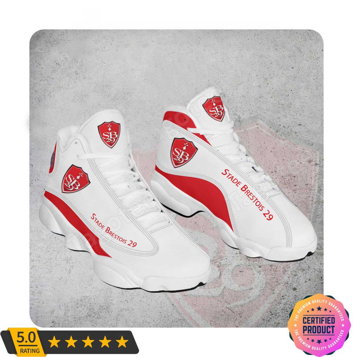 Stade Brestois 29 White Red Air Jordan 13 Shoes Stade Brestois 29 White Red Air Jordan 13 Shoes