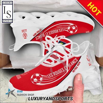 Stade de Reims Custom Name Max Soul Shoes