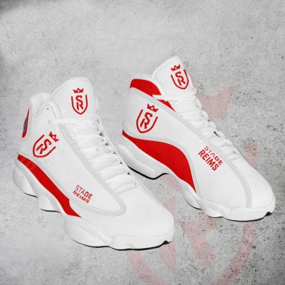 Stade de Reims White Red Air Jordan 13 Shoes