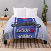 Suzuki Motorcycles GSX S1000FZ Fleece Blanket