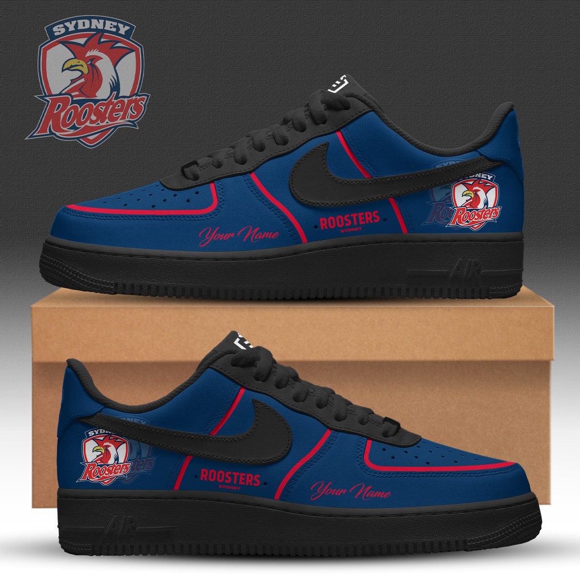 Sydney Roosters Limited Editions Air Force 1 Ver 2 Sydney Roosters Limited Editions Air Force 1 Ver 2