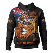 Wests Tigers Hoodie Fearless ANZAC Defender