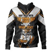 Wests Tigers Mother's Day Hoodie - Screaming Mom and Crazy Fan