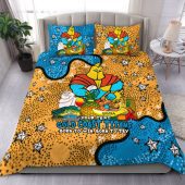 Gold Coast Titans Custom Bedding Set - Australian Big Things Bedding Set