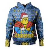 Gold Coast Titans Christmas Custom Hoodie - Christmas Knit Patterns Vintage Jersey Ugly Hoodie