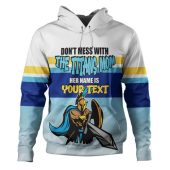 Gold Coast Titans Mother's Day Hoodie - Screaming Mom and Crazy Fan